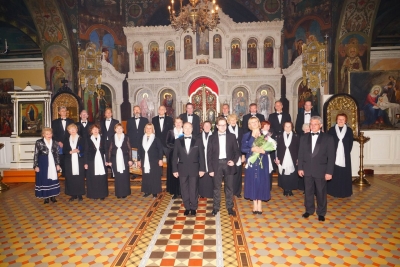 Троицкий храм р.п. Тума посетил народный коллектив Академический хор «Хорал»