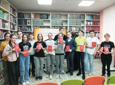 Мастер-класс по церковно-славянскому языку в детской библиотеки