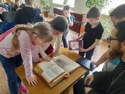 В Кадомской детской библиотеке прошел День православной книги