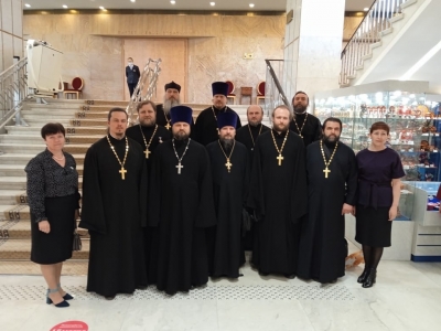 Делегация Касимовской епархии приняла участие в Пленарном заседании XXX Международных образовательных чтений
