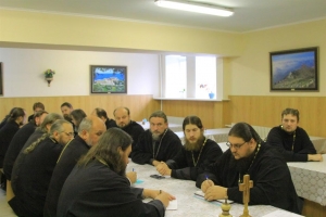 В епархиальном управлении прошло собрание благочинных Касимовской епархии