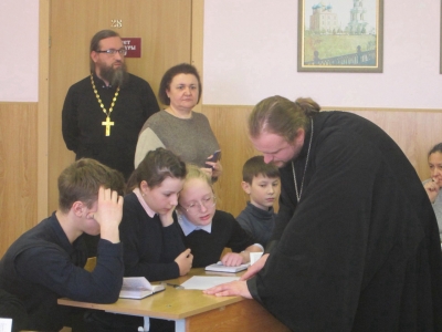День Православной книги в Православной Свято-Сергиевской школе