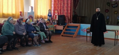 В Доме культуры села Гавриловское Сасовского муниципального округа прошел праздник посвященный Благовещению Пресвятой Богородицы