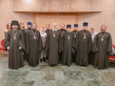 Делегация Касимовской епархии принимает участие в XXХI Международных Рождественских образовательных чтениях